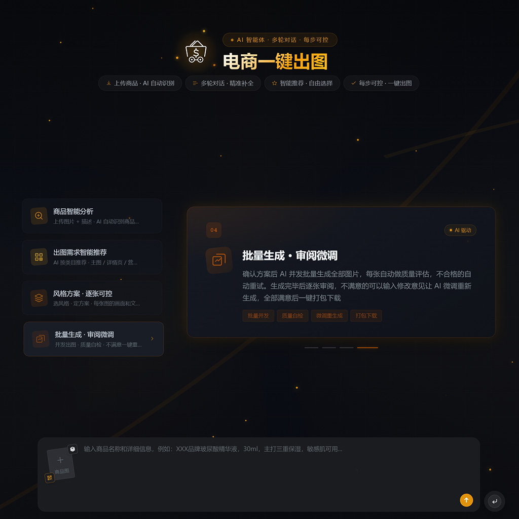 电商一键生图应用